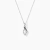 Histoire d'Or Collier Claudia Argent Blanc Oxyde De Zirconium