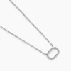 Collier Clem Argent Blanc-Histoire d'Or Online