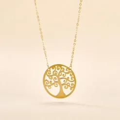 Collier Clemenca Or Jaune-Histoire d'Or New