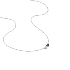 Collier Clementine Argent Blanc Oxyde De Zirconium-Histoire d'Or Clearance