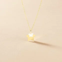 Histoire d'Or Collier Cleomelia Etoile Or Jaune