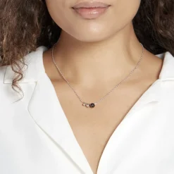 Histoire d'Or Collier Cleya Argent Blanc Céramique