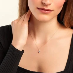 Collier Clothilde Or Jaune Topaze Oxyde De Zirconium-Histoire d'Or