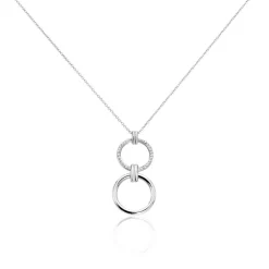 Collier Colas Argent Oxyde De Zirconium-Histoire d'Or New