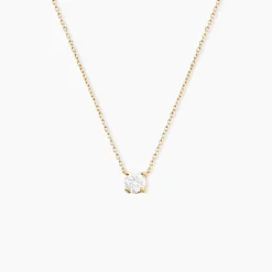 Collier Collection Aphrodite Or Jaune Diamant Synthetique-Histoire d'Or Best