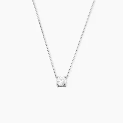 Collier Collection Aphrodite Or Blanc Diamant Synthetique-Histoire d'Or Hot