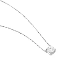 Collier Collection Aphrodite Or Blanc Diamant Synthetique-Histoire d'Or Hot