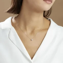 Collier Collection Aphrodite Or Blanc Diamant Synthetique-Histoire d'Or Hot