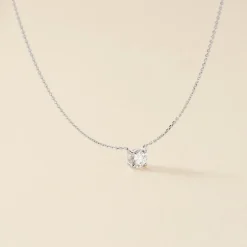 Collier Collection Aphrodite Or Blanc Diamant Synthetique-Histoire d'Or Sale