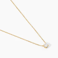 Histoire d'Or Collier Collection Aphrodite Or Jaune Diamant Synthetique