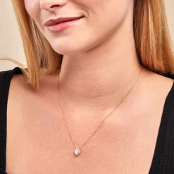 Collier Collection Icone Or Jaune Diamant Synthétique-Histoire d'Or Outlet