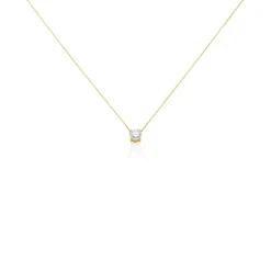 Collier Collection Victoria Or Jaune Diamant Synthetique-Histoire d'Or