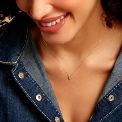 Collier Columbine De Zirconium Blanc-Histoire d'Or Discount