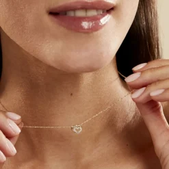 Histoire d'Or Collier Constancia Or Jaune Oxyde De Zirconium