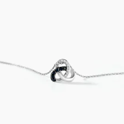 Collier Constellation Or Blanc Diamant-Histoire d'Or Hot