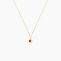 Collier Coralie Coeur Or Jaune-Histoire d'Or Discount