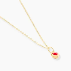 Collier Coralie Coeur Or Jaune-Histoire d'Or Discount