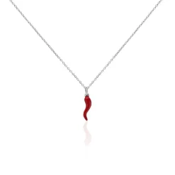 Histoire d'Or Collier Cornucopia Argent Blanc