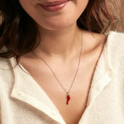 Histoire d'Or Collier Cornucopia Argent Blanc