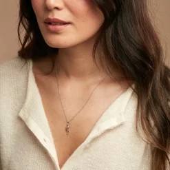 Histoire d'Or Collier Cornucopia Argent Blanc