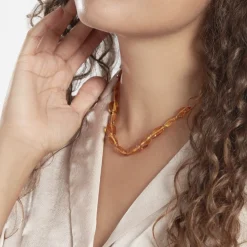 Collier Cososus Ambre-Histoire d'Or