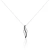 Collier Courbes Or Blanc Diamant-Histoire d'Or Hot