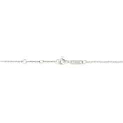 Collier Courbes Or Blanc Diamant-Histoire d'Or Hot
