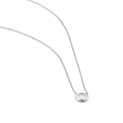 Collier Court Argent Blanc Laureano Oxyde De Zirconium-Histoire d'Or Clearance