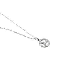 Histoire d'Or Collier Court Argent Blanc Ayeline Oxyde De Zirconium