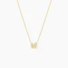 Histoire d'Or Collier Court Argent Rose Anne-lise Oxyde De Zirconium