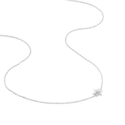 Collier Cyriac Argent Blanc Oxyde De Zirconium-Histoire d'Or Hot