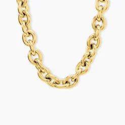 Histoire d'Or Collier Dafnie Acier Jaune