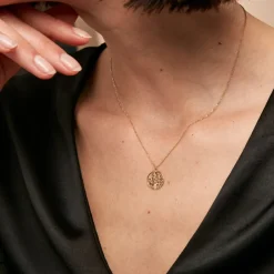 Collier Dahlila Or Jaune-Histoire d'Or Clearance