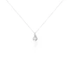 Collier Dai Or Blanc Topaze Oxyde-Histoire d'Or Online