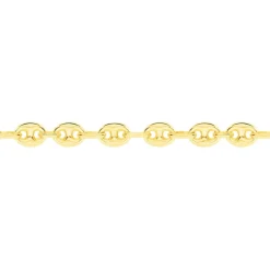 Collier Dami Maille Grain De Cafe Or Jaune-Histoire d'Or Best