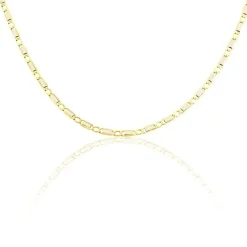 Collier Danae Plaquette Or Bicolore-Histoire d'Or Outlet