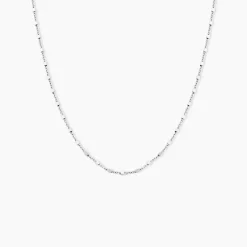 Histoire d'Or Collier Danael Argent Blanc