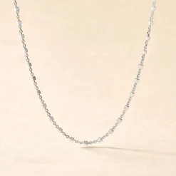 Histoire d'Or Collier Danael Argent Blanc