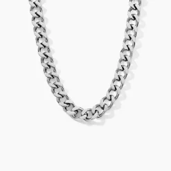 Collier Daniel Acier Blanc-Histoire d'Or Online