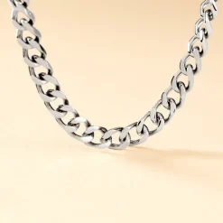 Collier Daniel Acier Blanc-Histoire d'Or Online