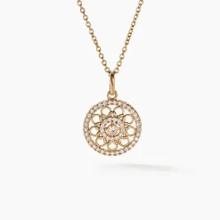 Collier Danya Plaqué Or Doré Oxyde De Zirconium-Histoire d'Or New