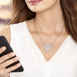 Collier Danyl Acier Blanc-Histoire d'Or