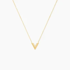 Collier Dao Or Jaune Oxyde De Zirconium-Histoire d'Or Best