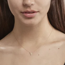 Collier Dao Or Jaune Oxyde De Zirconium-Histoire d'Or Best