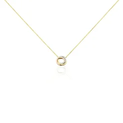 Collier Daphnee Or Tricolore Diamant-Histoire d'Or Sale