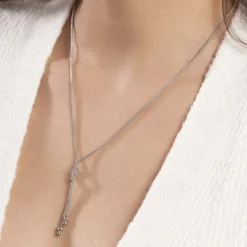 Histoire d'Or Collier Deauville Argent Blanc