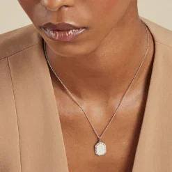 Collier Declaration De Zirconium-Histoire d'Or