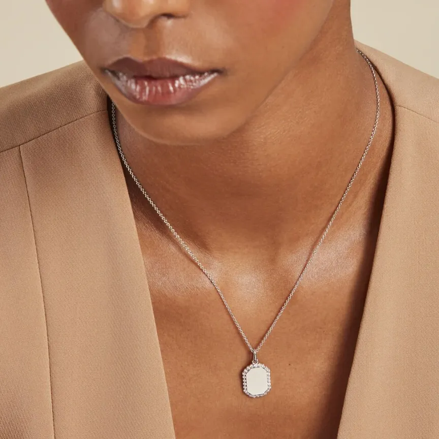 Collier Declaration De Zirconium-Histoire d'Or