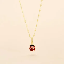 Histoire d'Or Collier Deena Or Jaune Oxyde De Zirconium