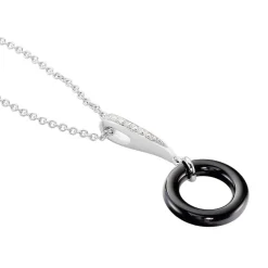 Histoire d'Or Collier Delphinia Argent Blanc Oxyde De Zirconium